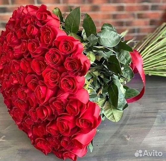 Высокие розы Букеты с доставкой