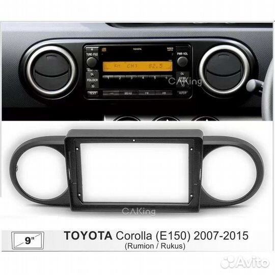 Магнитола Toyota Corolla Rumion Tacoma Avalon09-15