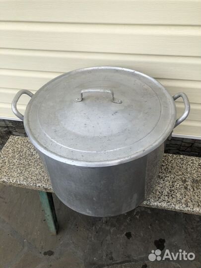 Кастрюля алюминиевая 40 литров