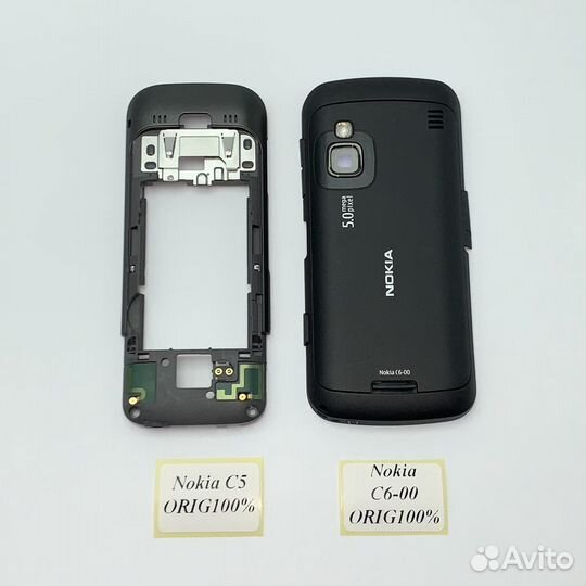 Корпус - части корпуса Оригинал Nokia C5 и C6-00