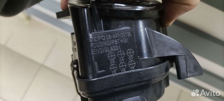 Противотуманные фары depo для volkswagen polo