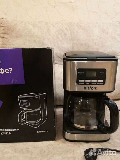 Кофеварка капельная kitfort
