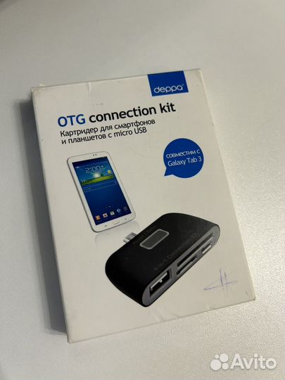 Картридер для смартфонов и планшетов с micro USB