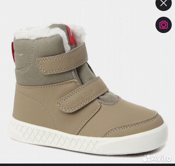 Зимние ботинки reima 27 размер
