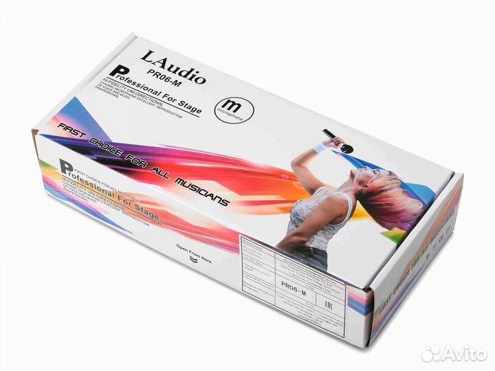 Вокальная радиосистема, 1 ручной передатчик LAudio