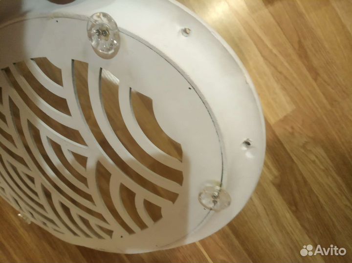 Поднос дерево/стекло