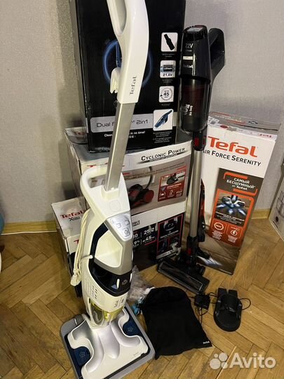 Лот из пылесосов tefal