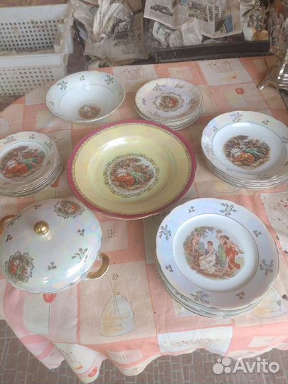 Сервиз мадонна гдр 47 предметов