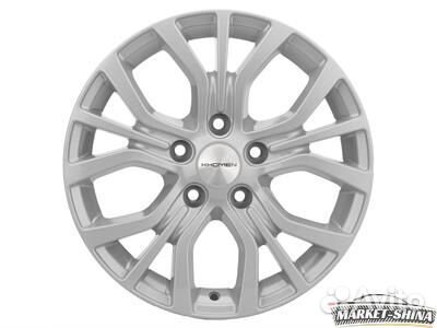 Khomen 1608 6.5 x 16 5*120 Et:51 Dia:65.1 F-Silver