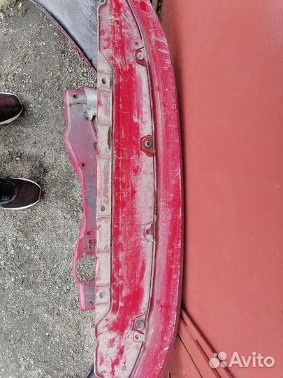 Бампер передний хонда фит