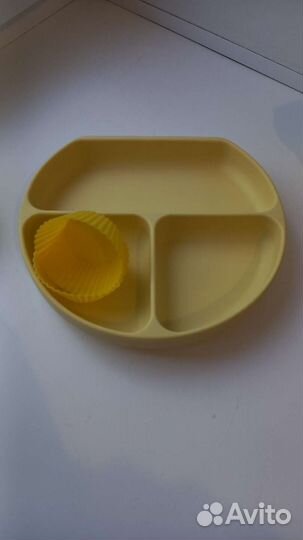 Силиконовая детская посуда