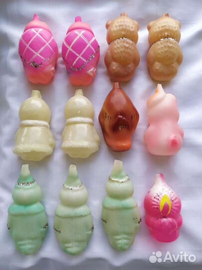 Ёлочные игрушки СССР