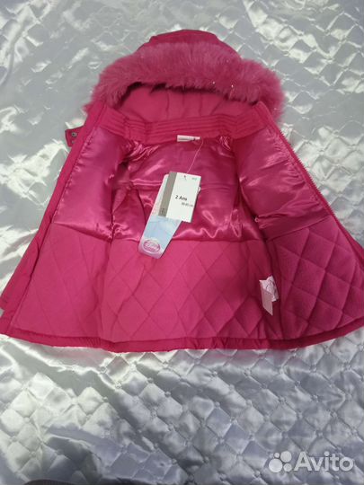 Куртка новая для девочки 92, 110
