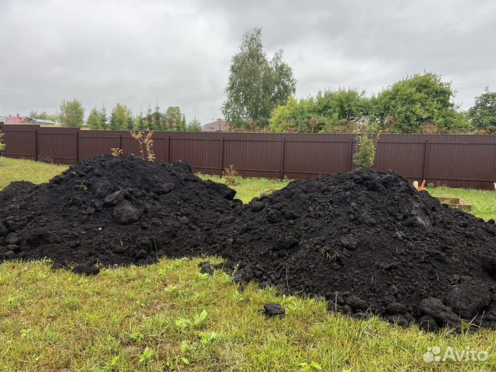 Чернозем, Растительный грунт, Торф