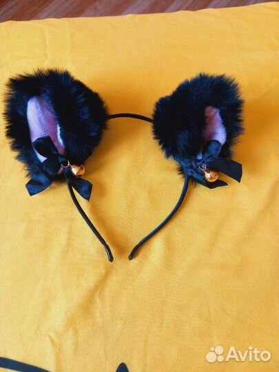 Ободок для волос с ушками