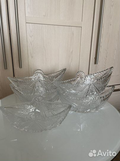Ваза хрустальная СССР винтаж
