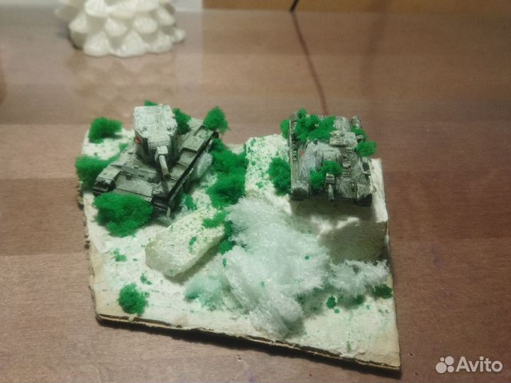 Диорама в масштабе 1 к 100