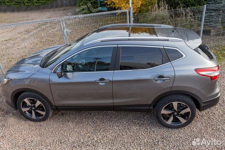 Рейлинги на крышу Nissan Qashqai J11