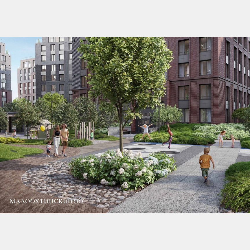 2-к. квартира, 75,1 м², 2/9 эт.
