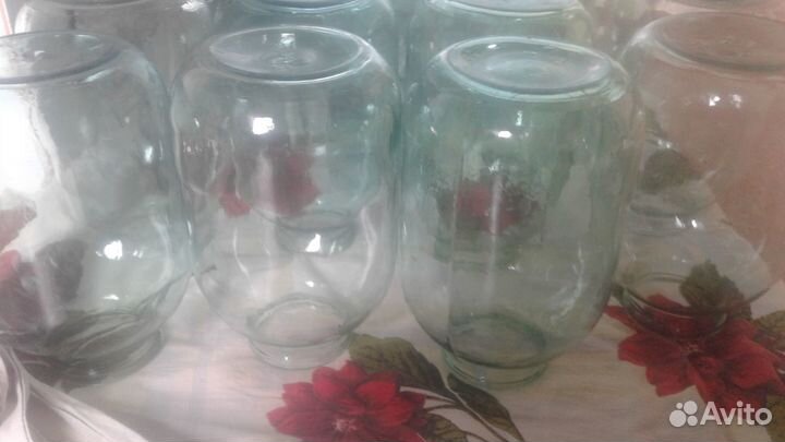 Банки стеклянные 3 литра бу