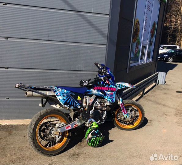 Yamaha wr450f stunt