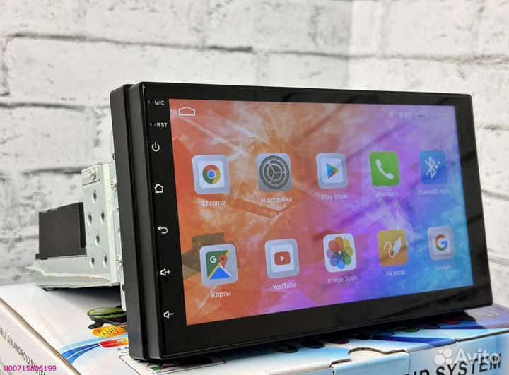 Магнитола 1Din 7дюймов 8ядер (Арт.94723)