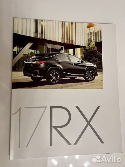 Дилерский каталог Lexus RX usdm