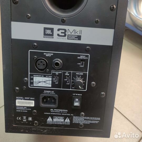 Колонки акустические jbl 3mkII 3 series