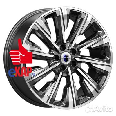 K&K 7,5x19/5x108 ET49 D63,35 Галего (кс1039) Алма