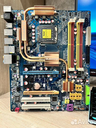 Материнская плата gigabyte GA-EP35-DS4 LGA775