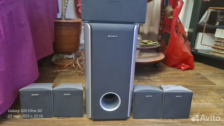 Продам колонки от домашнего кинотеатра sony