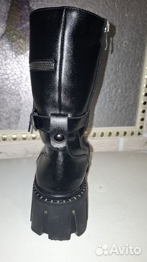 Ботинки зимние натуральная кожа 39