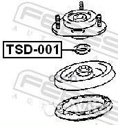 Шайба опоры стойки перед прав/лев TSD001