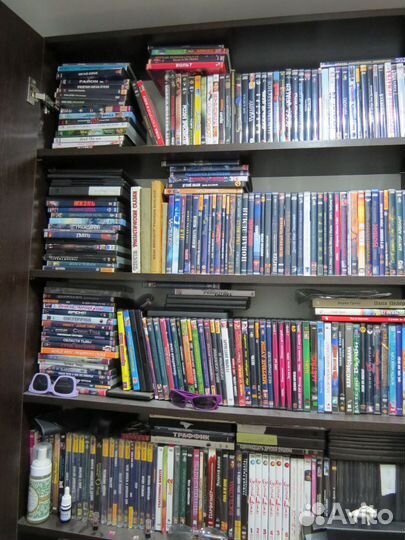 Огромная коллекция DVD дисков