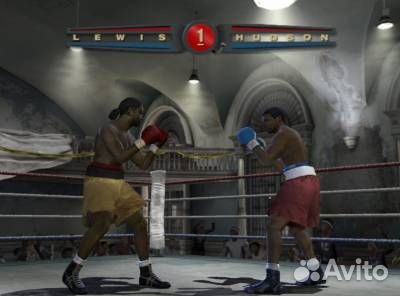 Fight Night 2004, б/у, множ.царап., английский