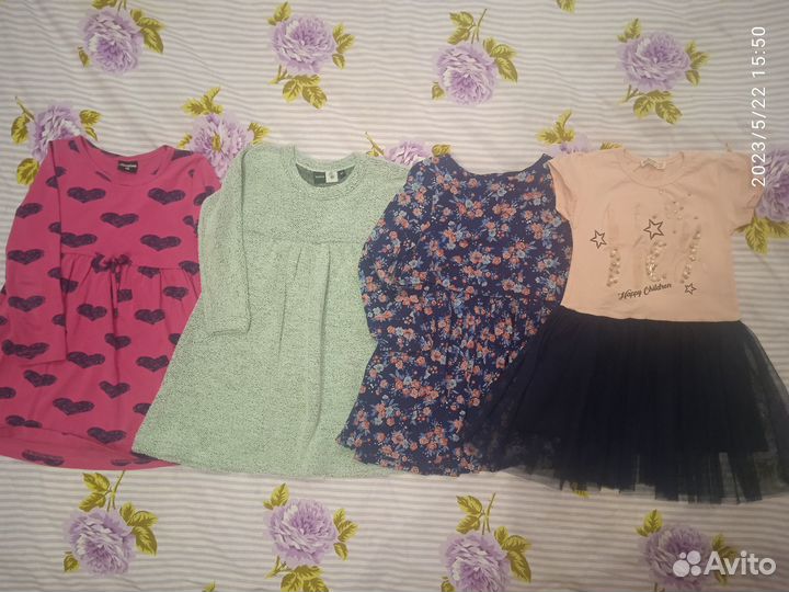 Вещи для девочки 98-110