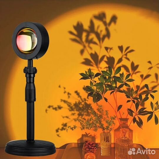 Лампа Солнце/Закат 5W, Sunset Lamp для фото/видео