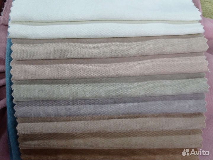 Ткань для штор канвас