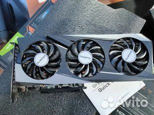 Видеокарта gigabyte GeForce RTX 3060 Ti gaming OC