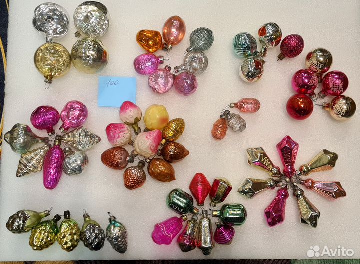 Елочные игрушки СССР