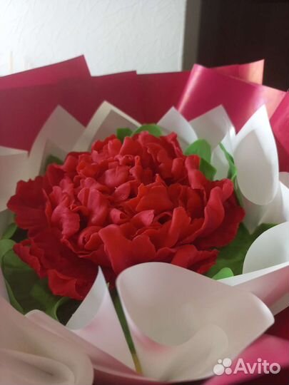 Съедобные букеты пионы из шоколада