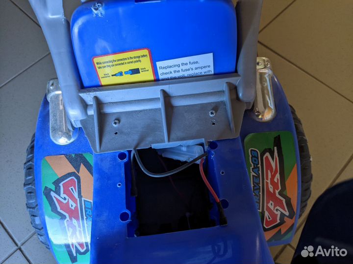 Детский электро мотоцикл электробайк