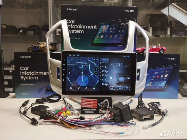 Магнитола Chevrolet Cruze Silver