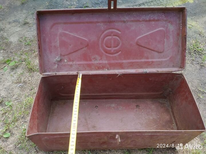 Ящик для инструмента металлический СССР