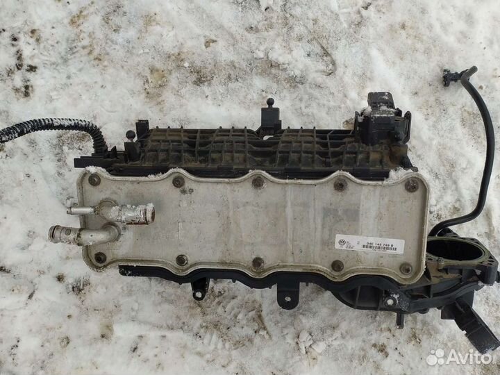 Впускной коллектор skoda octavia a7 1.2 TSI 13 год