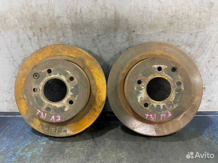 Диски комплект задние Nissan X-Trail T31