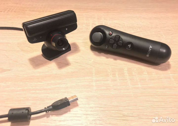 Камера и навигационный контроллер PS3