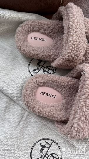 Тапочки Шлепанцы Hermes