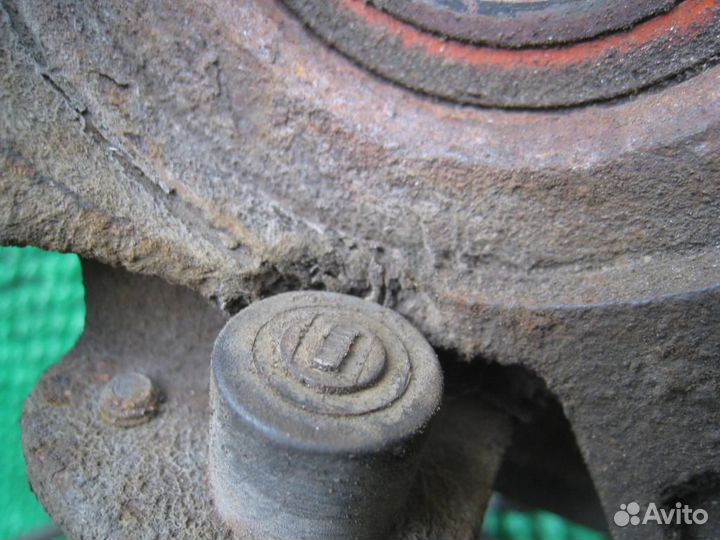 Кулак передний левый Chevrolet Aveo T250 2008