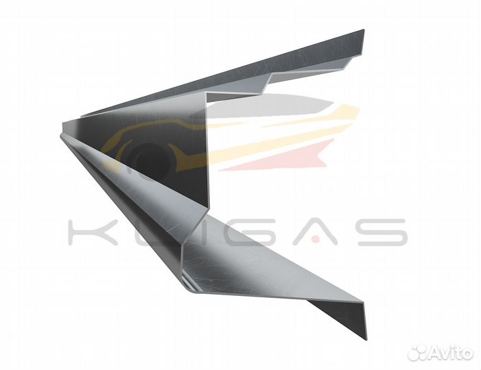 Порог кузовной Citroen C2 левый